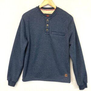 Coleman Fall 2024 Sherpa Lined Long Sleeve Sweater Mens Small Blue Outdoor 12902